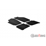 Original Gledring Passform Fußmatten Gummimatten 4 Tlg. - Volkswagen VW Polo 2003-2008